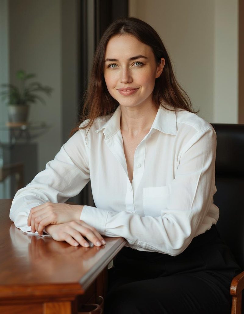 Нейрофото — корпоративное фото женщины